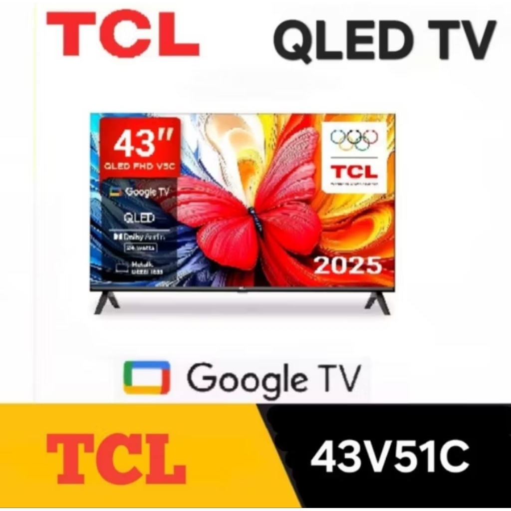 Exclusive QLED TV] TCL 43 inch V51C - QLED - HDR 10