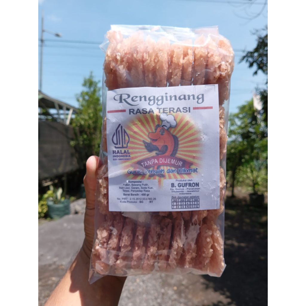 Rengginang Bu Gufron Khas Situbondo / Rengginang Bu Gufron Situbondo / Rengginang Terasi / Rengginan