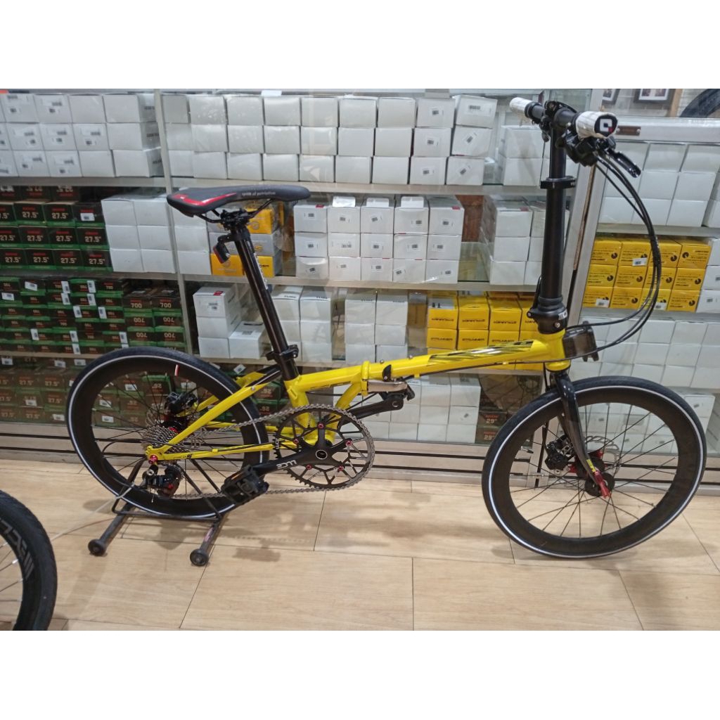 Sepeda Lipat Element Fold X R 10 speed hydraulic discbrake- new original