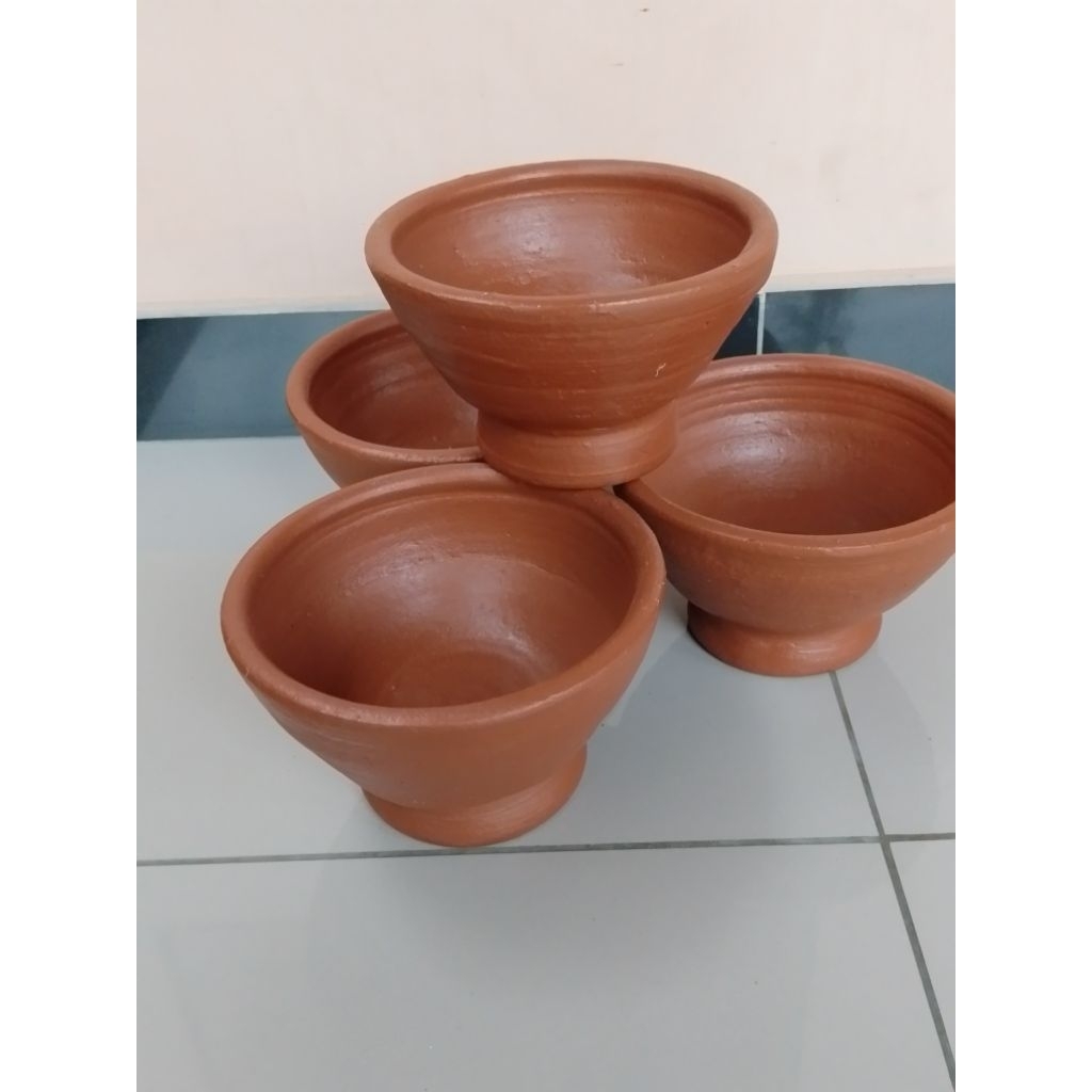 angklo bakaran dupa/ kemenyan / buhur tempat bakar kemenyan dari tanah liat d14-15 cm