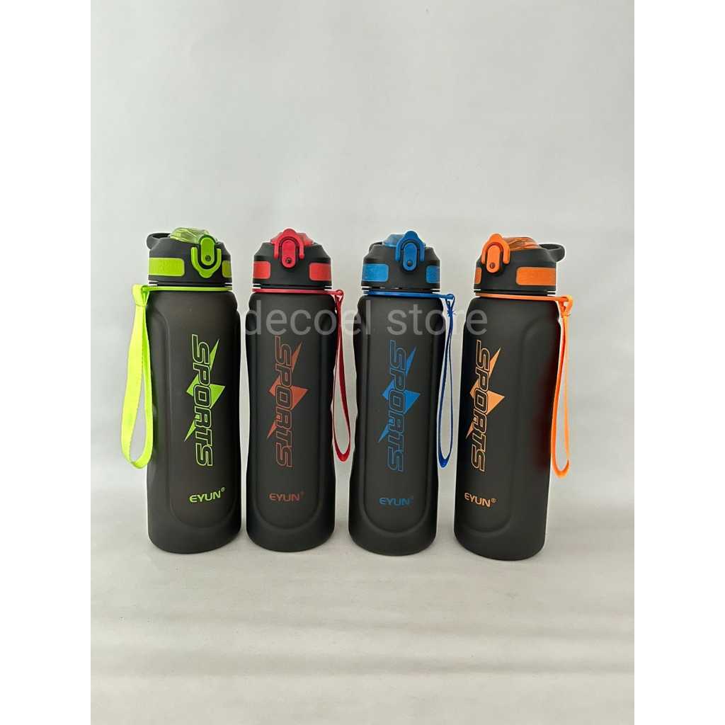 YY-384 Eyun 1000 ML Original Asli 100% Plastic Water Bottle Botol Air Plastik