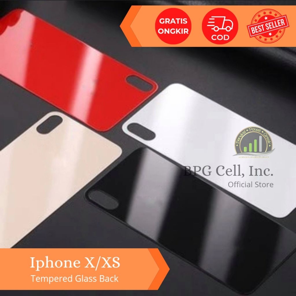 Tempered Glass Back Iphone X Iphone XS