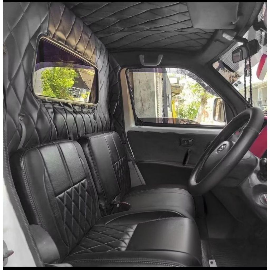 Promo Cover jok atau Sarung jok Full Kabin, Plafon, Sarung pintu,Sarung Stir, Sarung jok, mobil pick