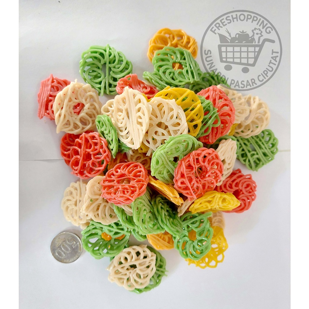 

KERUPUK MAWAR WARNA WARNI 250gr