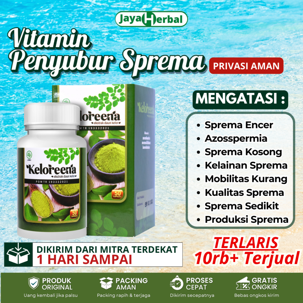 Vitamin Penyubur Sperma Pengental Sperma Encer Penambah Sperma Promil Pria Kesuburan