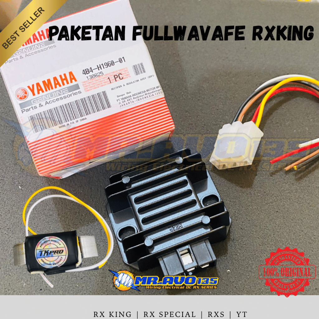 PAKET FULLWAVE RX KING PAKETAN FULLWAVE RX KING KIPROK NMAX SPULL LAMPU PLUS SOCKET