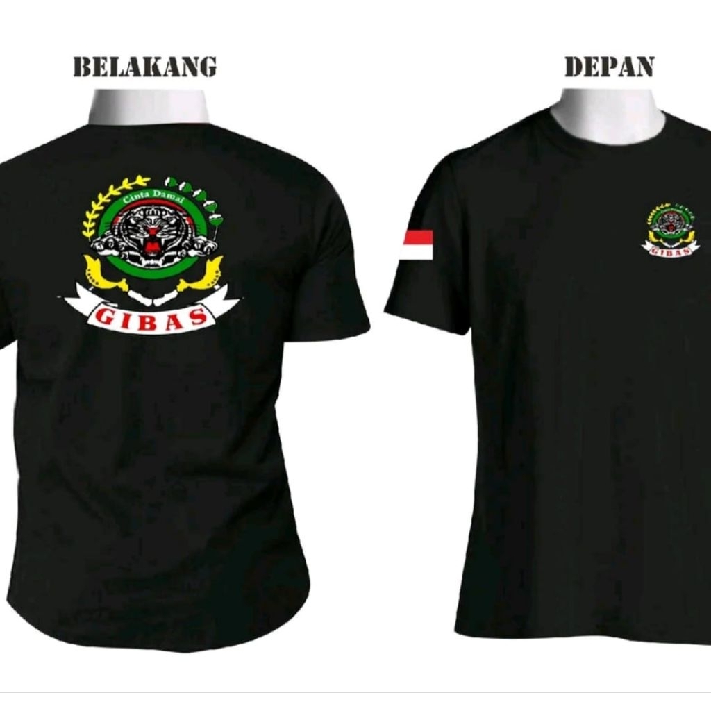 Kaos Ormas Gibas Cinta Damai