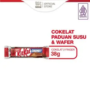 

KitKat Chunky Coklat Wafer Original 38g Renyah Kit Kat Chocolate Chunky 38G