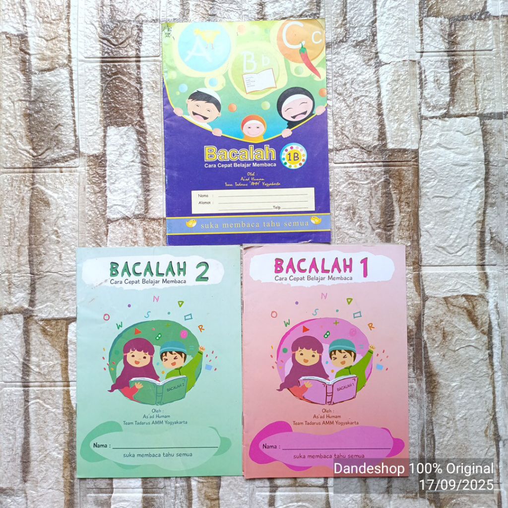 Bacalah - Cara Cepat Belajar Membaca oleh As'ad Humam Team Tadarus AMM Yogyakarta - Buku Aktivitas A