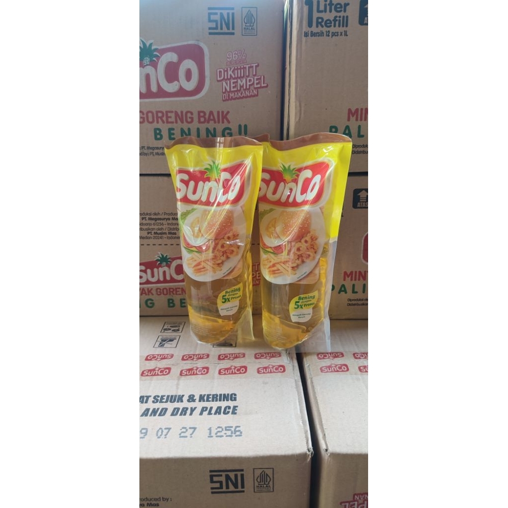 SUNCO 1 LITER  MINYAK MURNI KELAPA