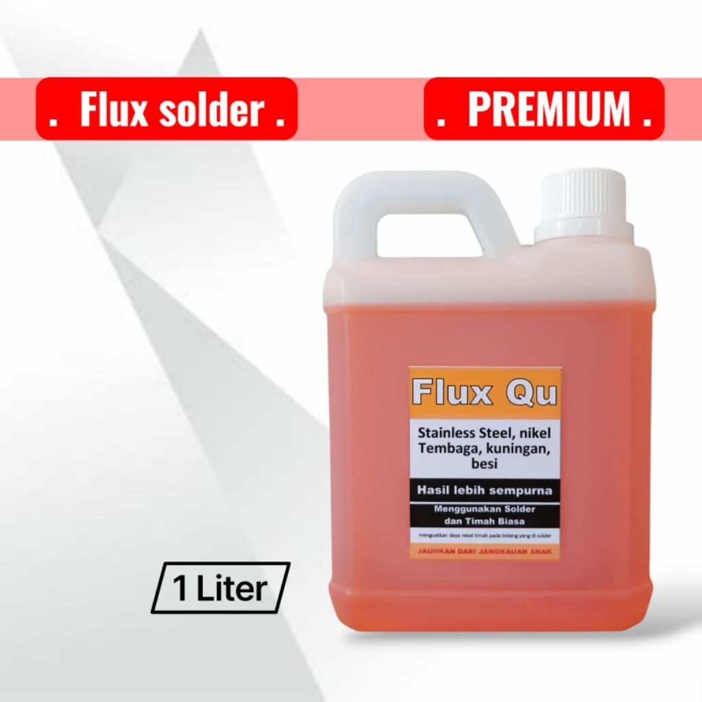 Premium flux solder stainless steel 1 LITER high quality baterai nikel kuningab tembaga besi bearing