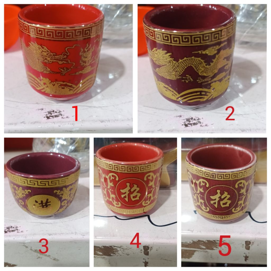 Gelas sembahyang keramik