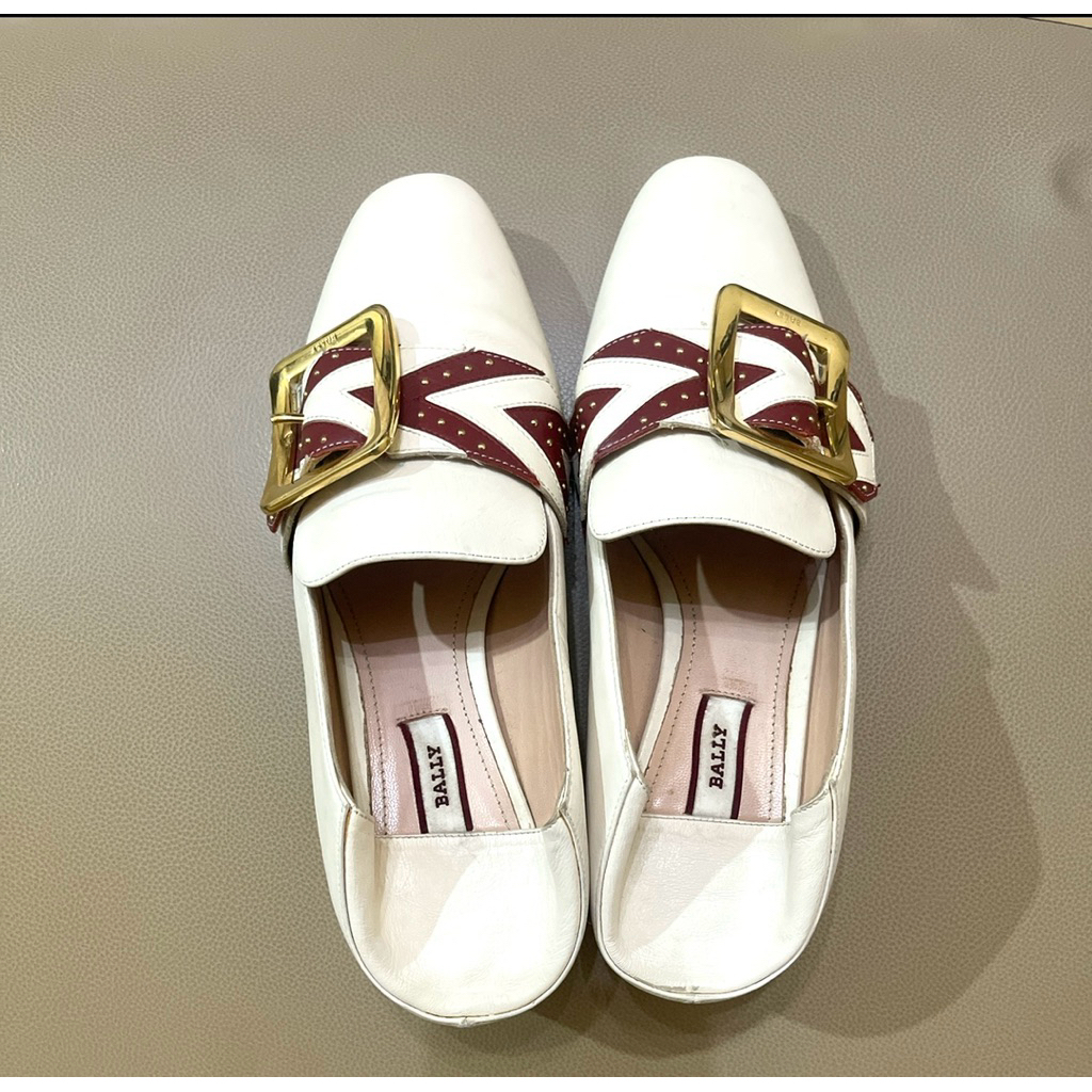 Sepatu loafers Bally Wanita Preloved size 37/38 not Coach