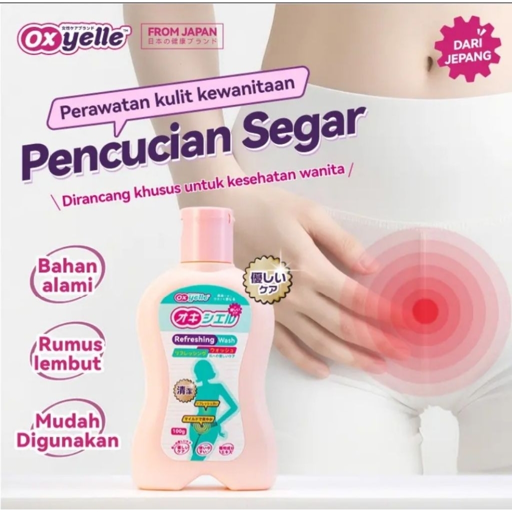 Oxyelle Perawatan Area Kewanitaan Atasi Keputihan Dan Bau Tidak Sedap Pembersih Miss V