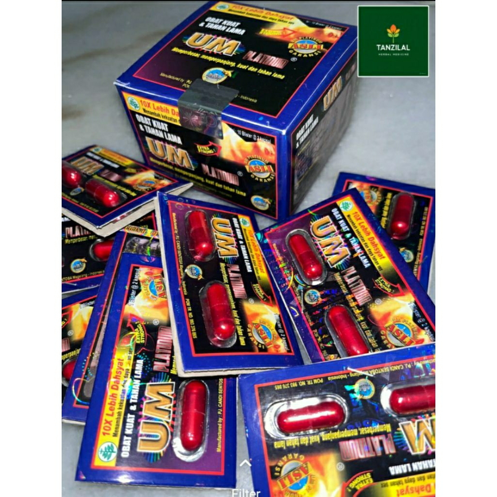 kapsul UM platinum penambah stamina lekaki 7x lebih jos