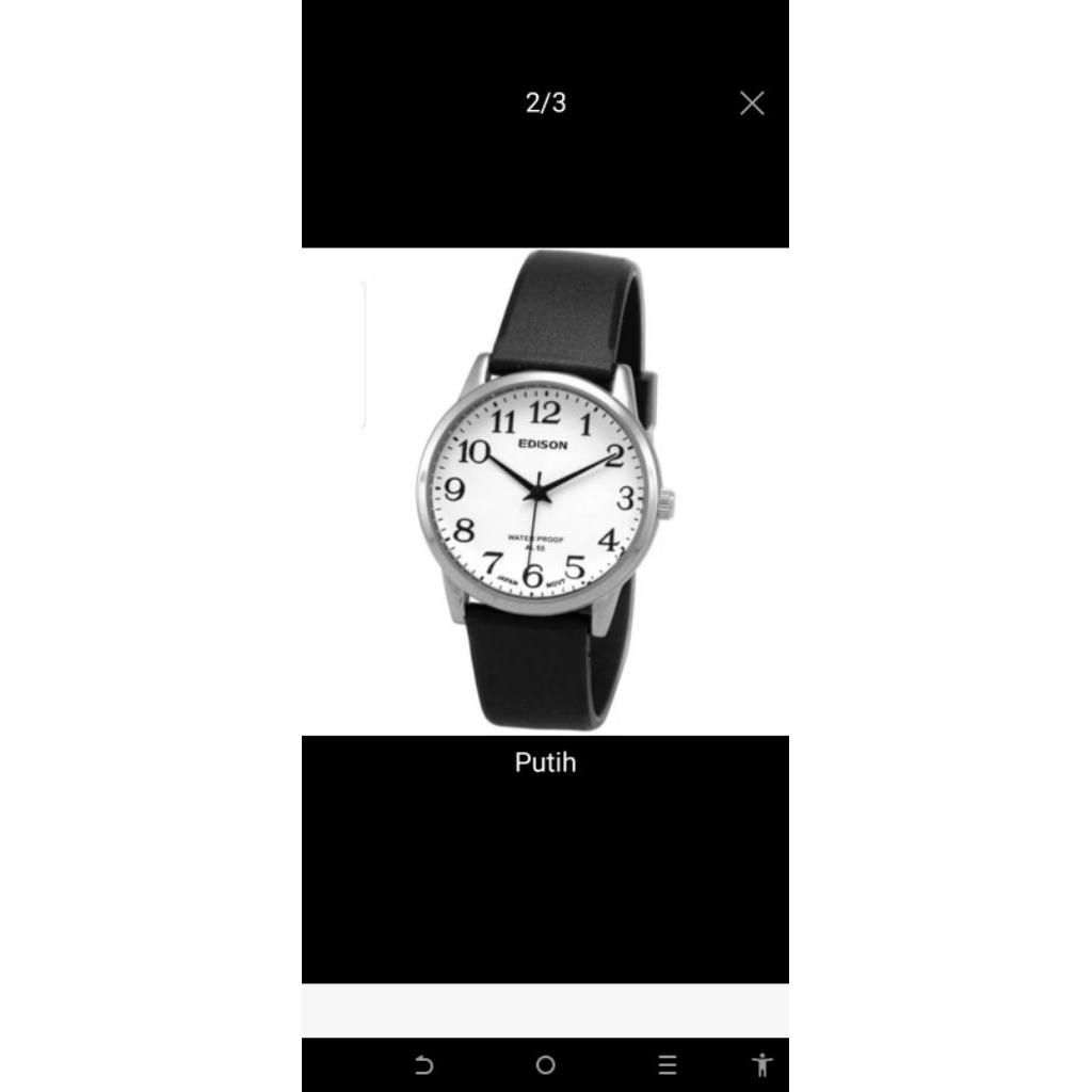 jam tangan pria edison