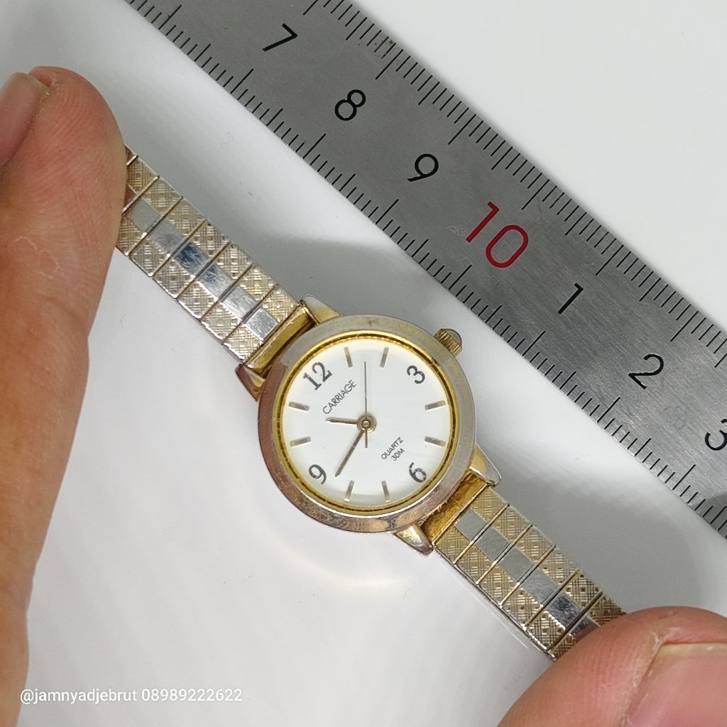 Jam Carriage R2 by Timex Ladies Vintage Bekas