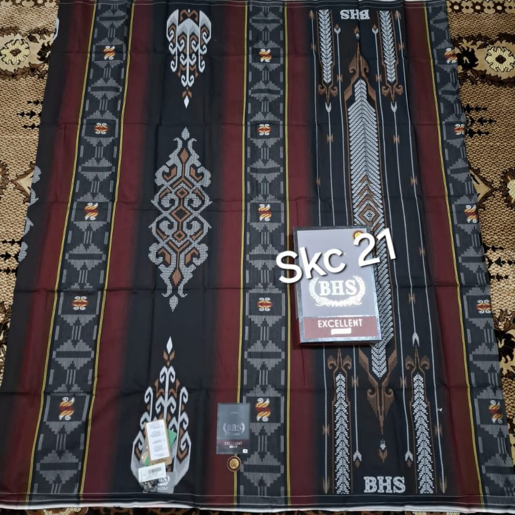 SARUNG BHS SCK/SKC BHS EXCELLENT SKA E54 MOTIF SCK SKC GRADE SILVER BEHAEATEX