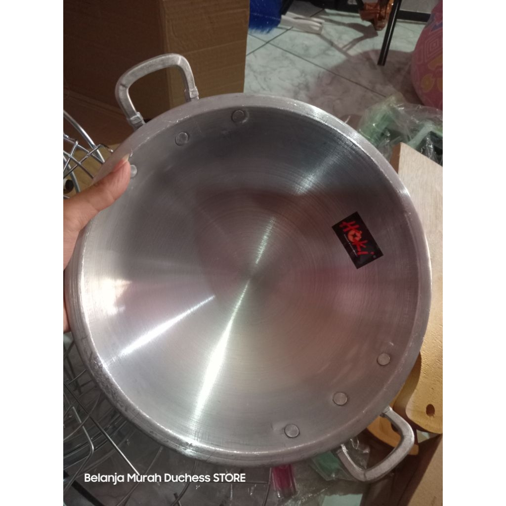 wajan hoki aluminium tebal