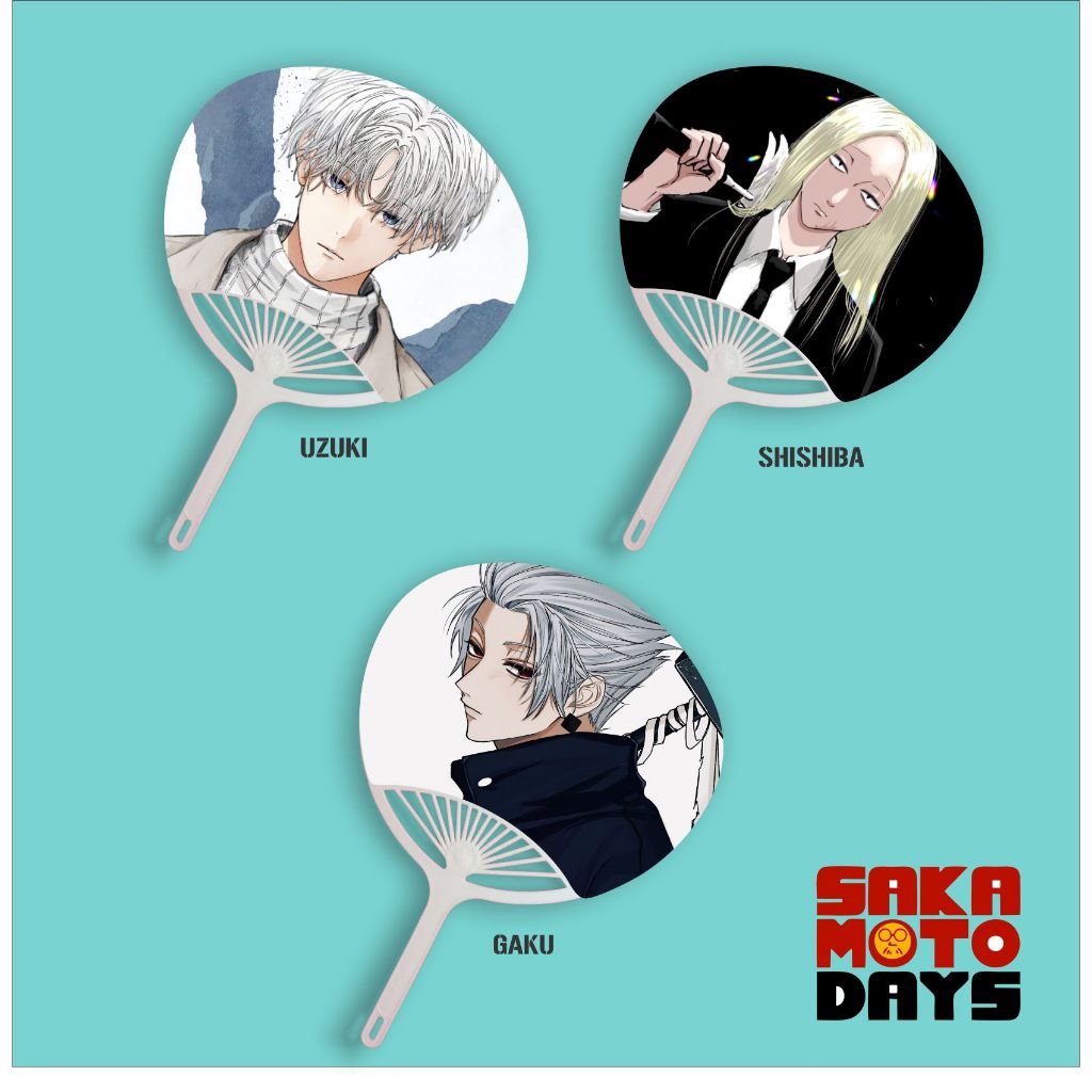 Kipas SAKAMOTO DAYS Kipas anime Nagumo Sakamoto Handfan