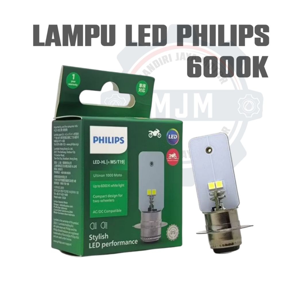 LAMPU LED MOTOR PHILIPS 6000K ORIGINAL