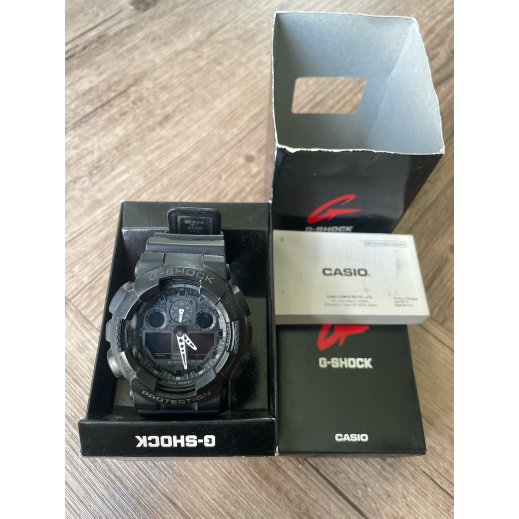 Jam Tangan G-Sh0ck GA100 Classic Second