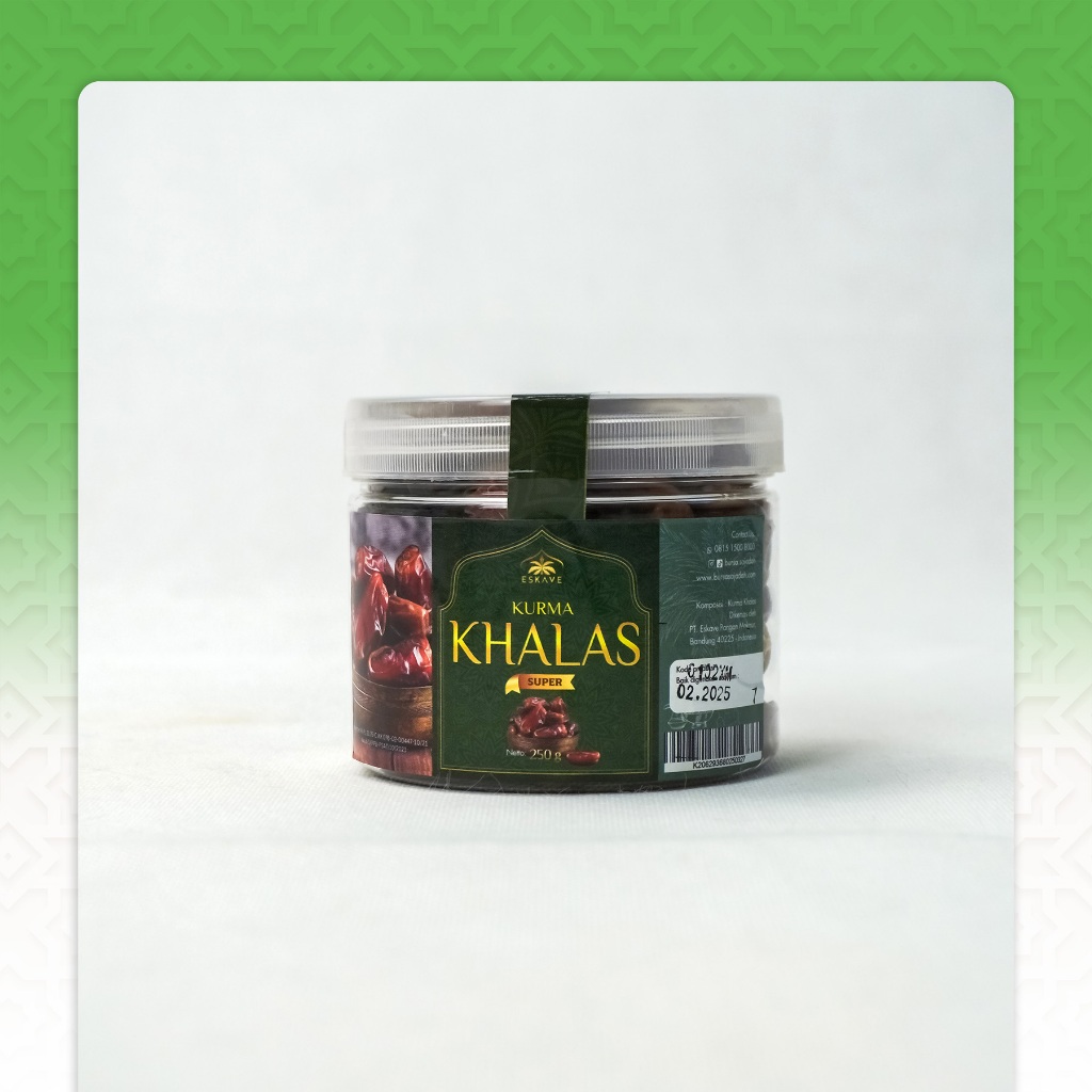

Kurma Khalas Toples isi 250 gr