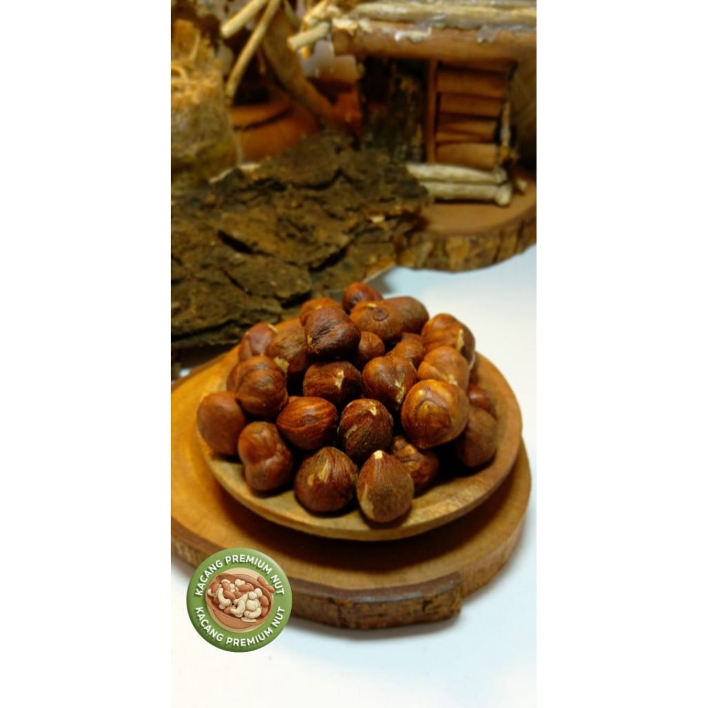 

kacang hazelnut 1kg hajelnut raw/hazelnut mentah✅