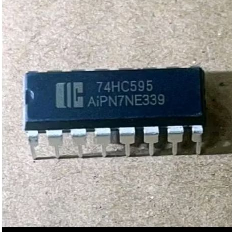 100 Pcs IC 74HC595N SN74HC595 N SN74HC595N 74HC595 Kualitas Super