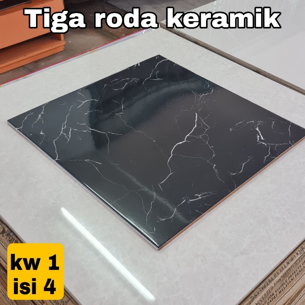 keramik 50x50 hitam motif/keramik hitam garis putih/keramik hitam kilap/keramik hitam marmer/keramik