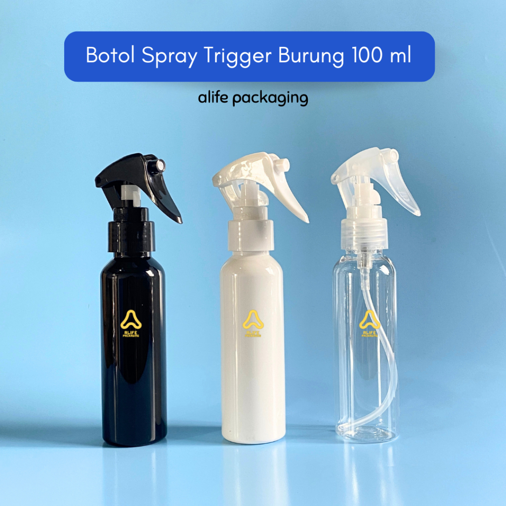Botol Spray Trigger Burung 100 ml | Botol Spray 100 ml | Spray 100 ml Botol BR