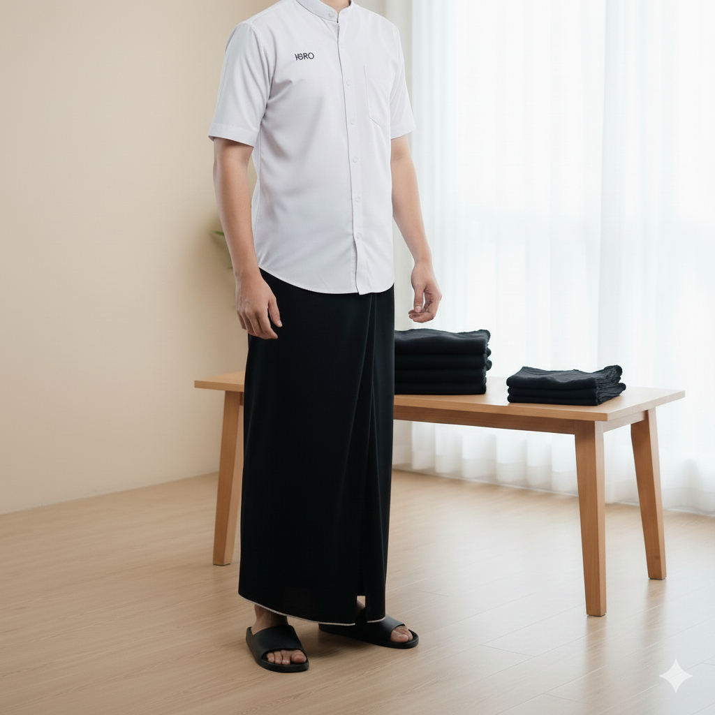 Sarung Polos Santri Dewasa Premium Sarung Sholat Sarung Polos Remaja