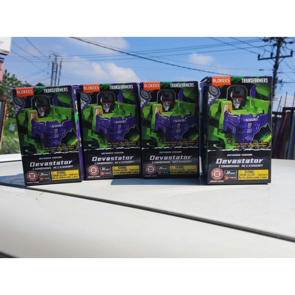 Blokees Devastator Combiner parts