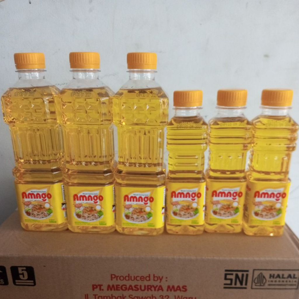 

Minyak Goreng Amago Kemasan Botol 250 ml dan 500 ml