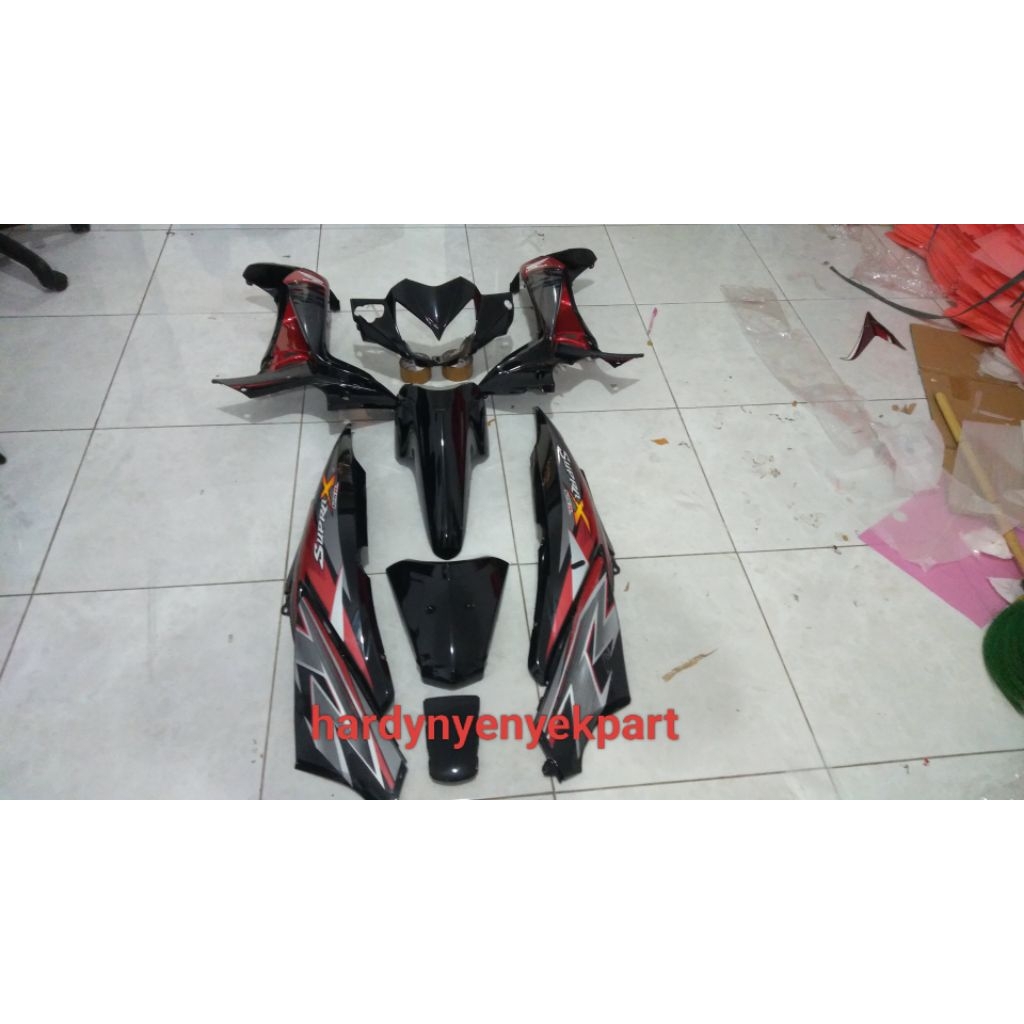 Fullset body Supra x 125 new