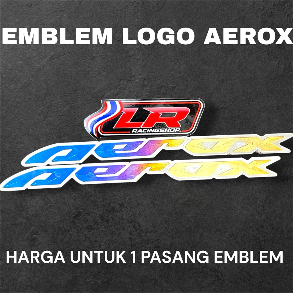 Emblem stiker logo body ymh Aerox original titan vietnam