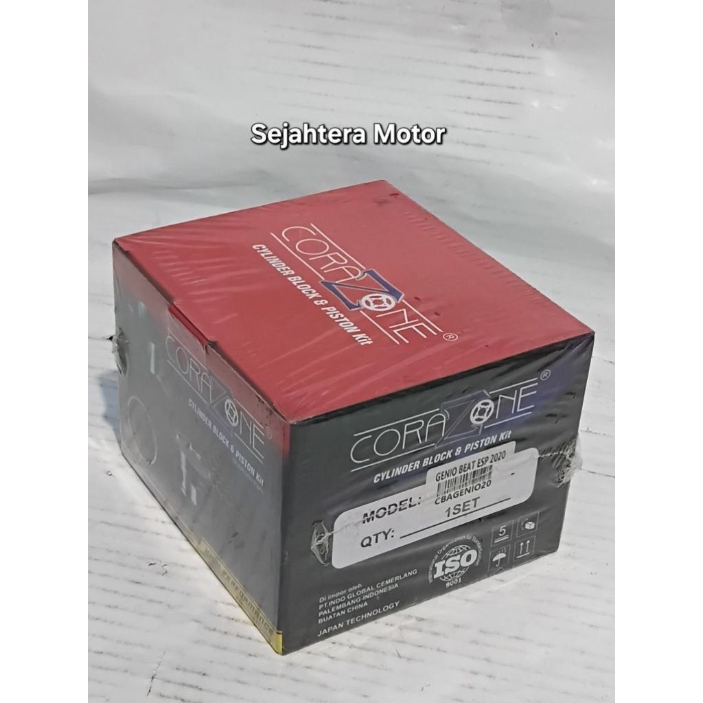 Cylinder Block asli CORAZONE untuk motor GENIO