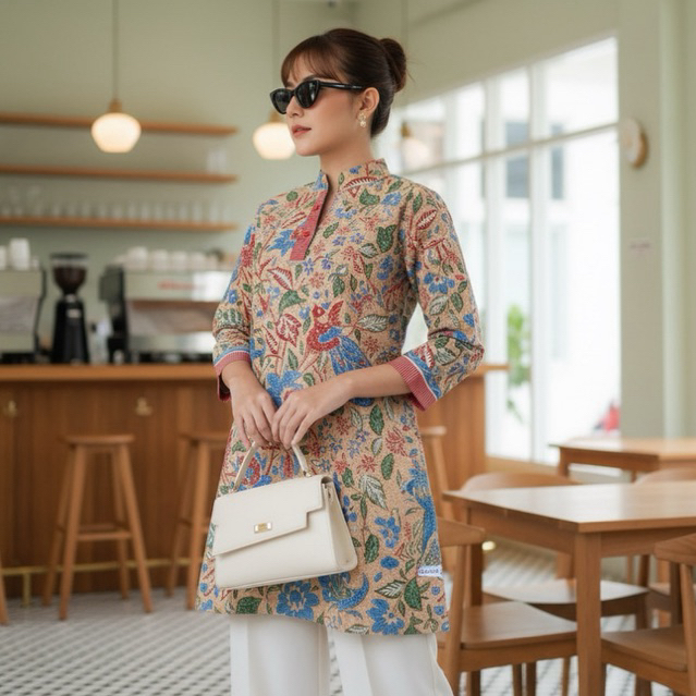 Shanaya Batik Tunik Saloka Batik 3 Negeri