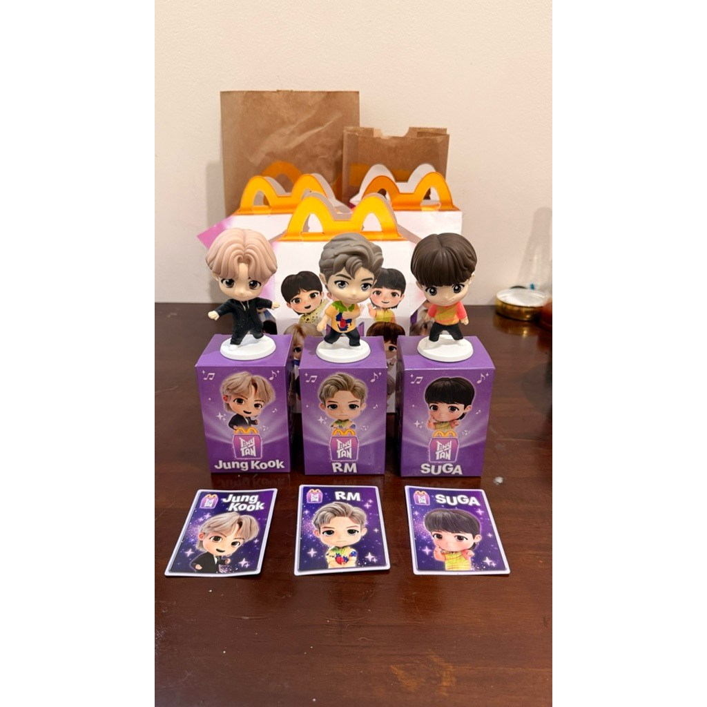 Figure TinyTan BTS x MCD