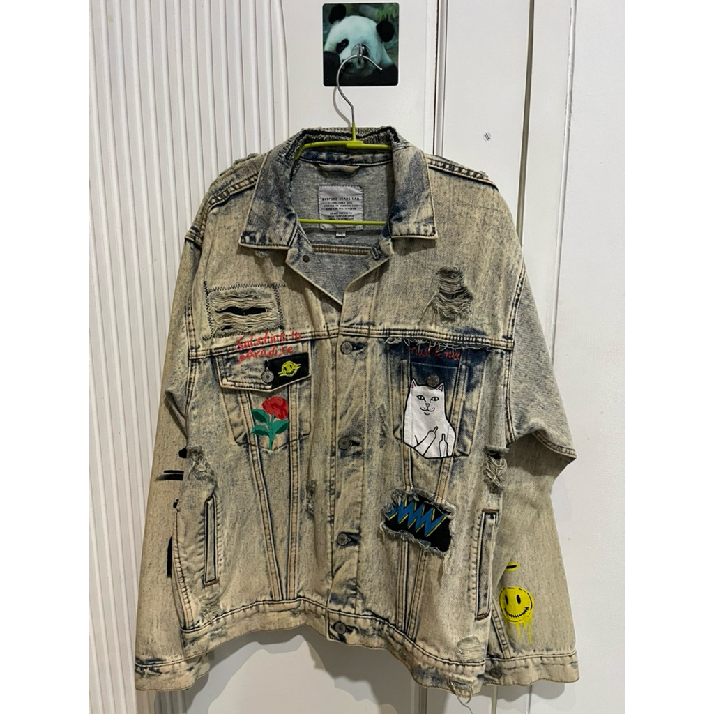 JAKET JEANS BESPOKE PROJECT - CUSTOM