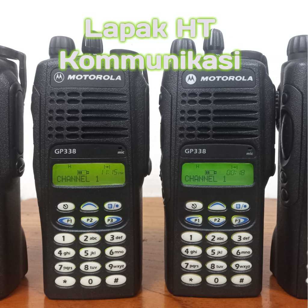 HT Motorola GP338 VHF 136-174MHz Second Hand Radio GP338 Seken 136-174MHz GP338 Bekas 136-174MHz VHF