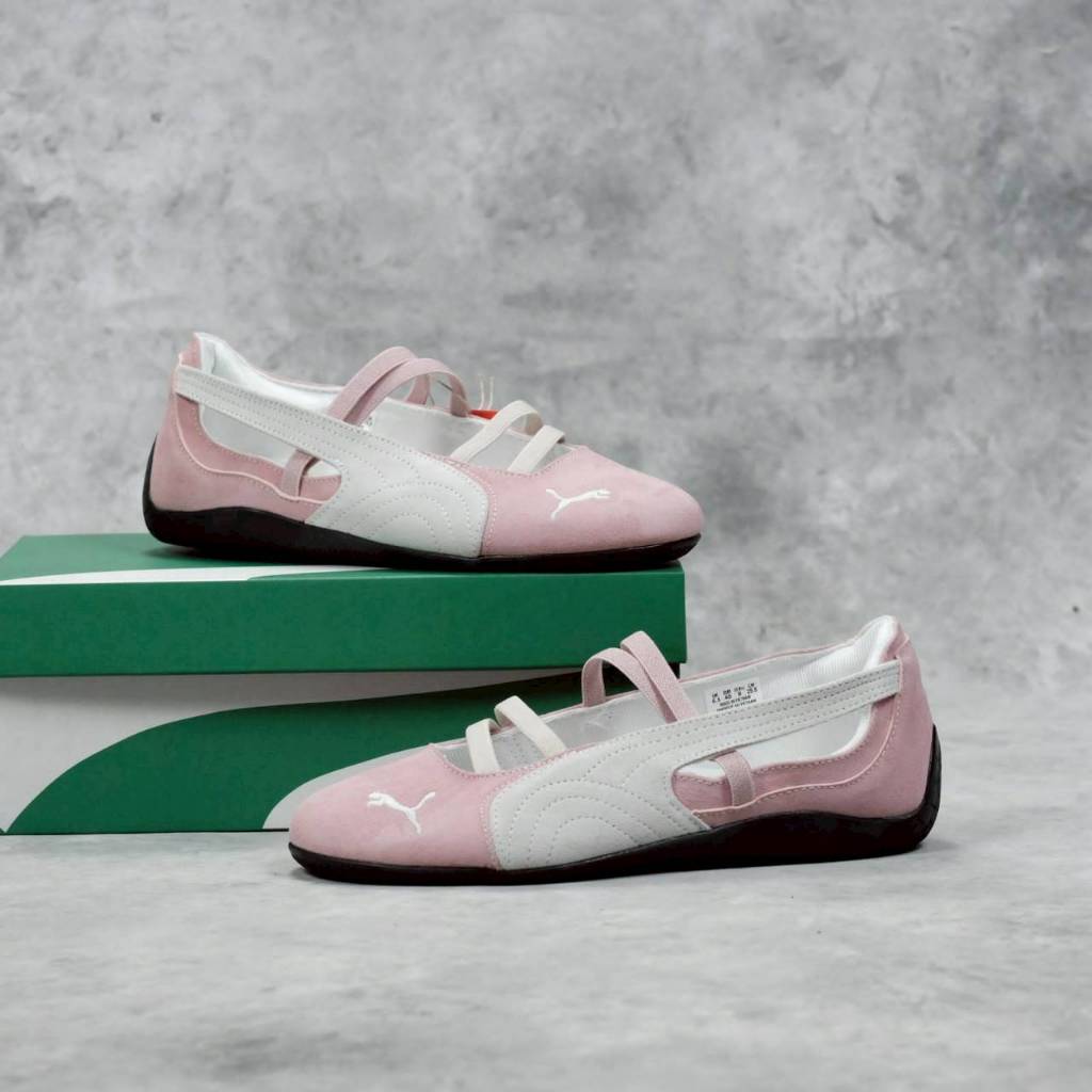 Sepatu Speedcat Ballet Whisp of Pink White 100% Authentic Original