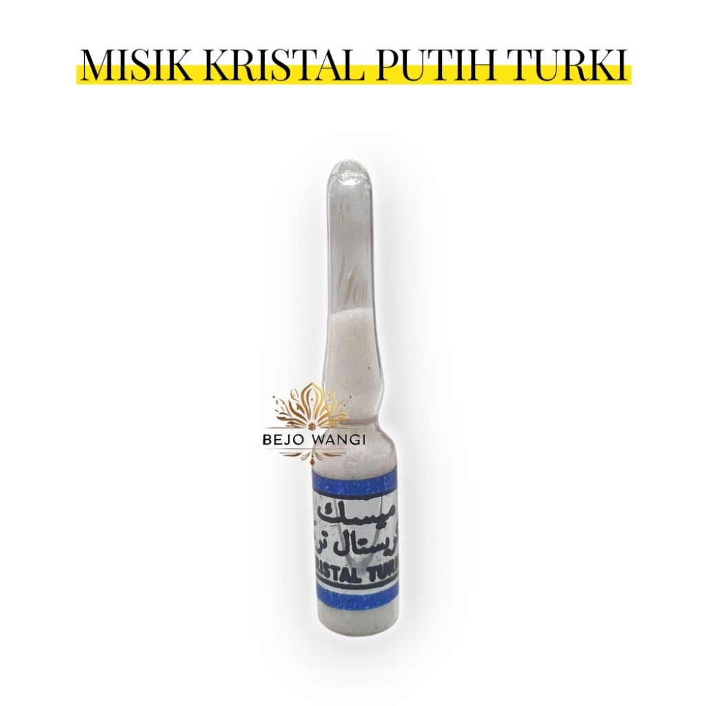 Minyak Misik Kristal Putih Turki