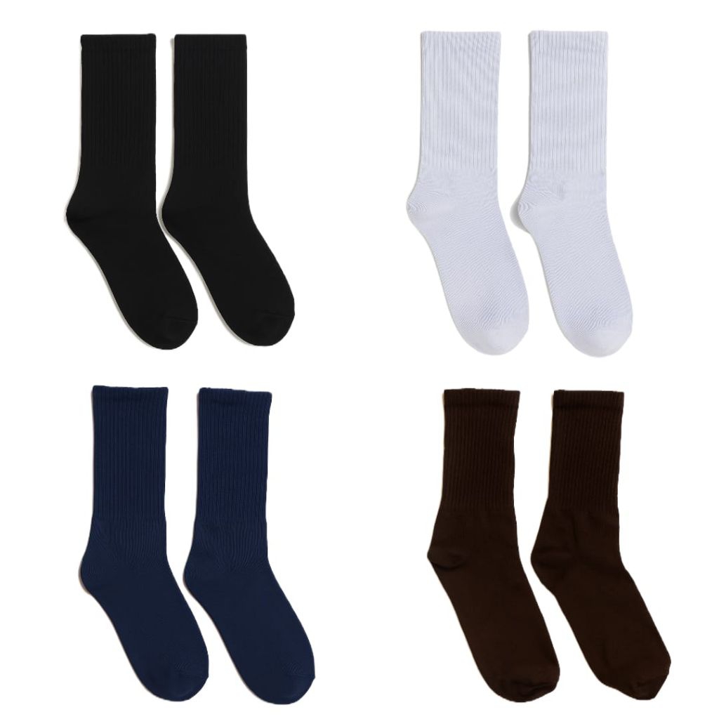 Kaos Kaki Old School / Kaos Kaki Polos / Kaos Kaki Hitam Polos / Kaos Kaki Putih Polos / Kaos Kaki