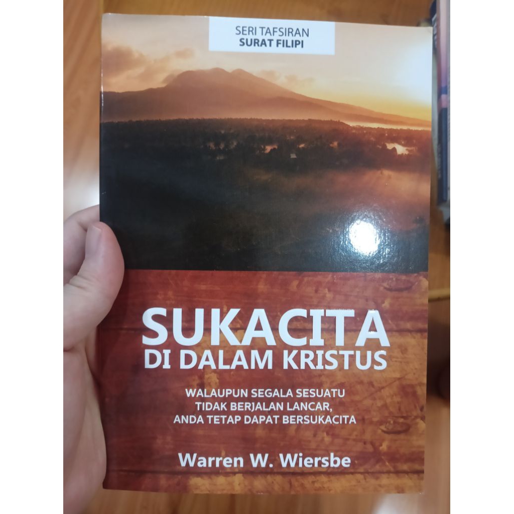 buku sukacita di dalam Kristus by warren w. wiersbe