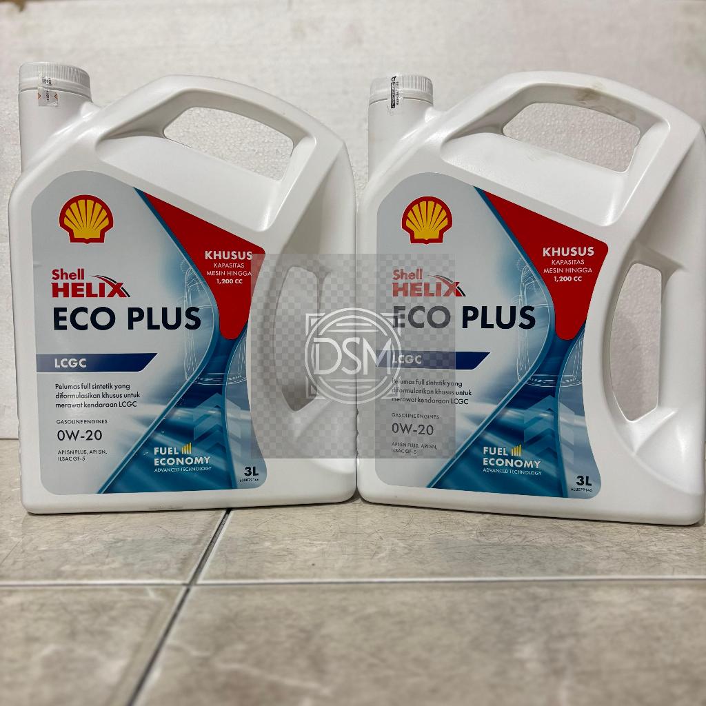 [SHELL] OLI SHELL HELIX ECO PLUS SAE 0W - 20