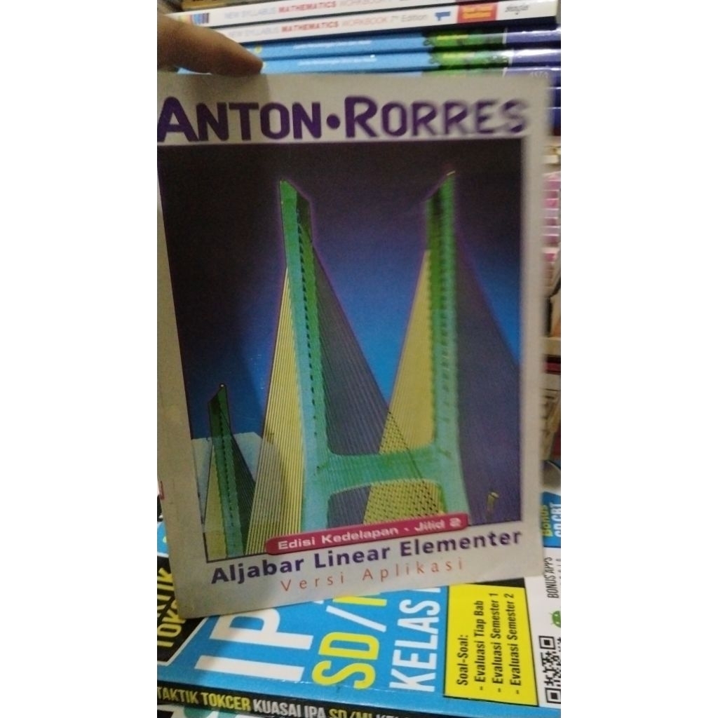 BUKU ANTON,RORRES,ALJABAR LINEAR ELEMENTER