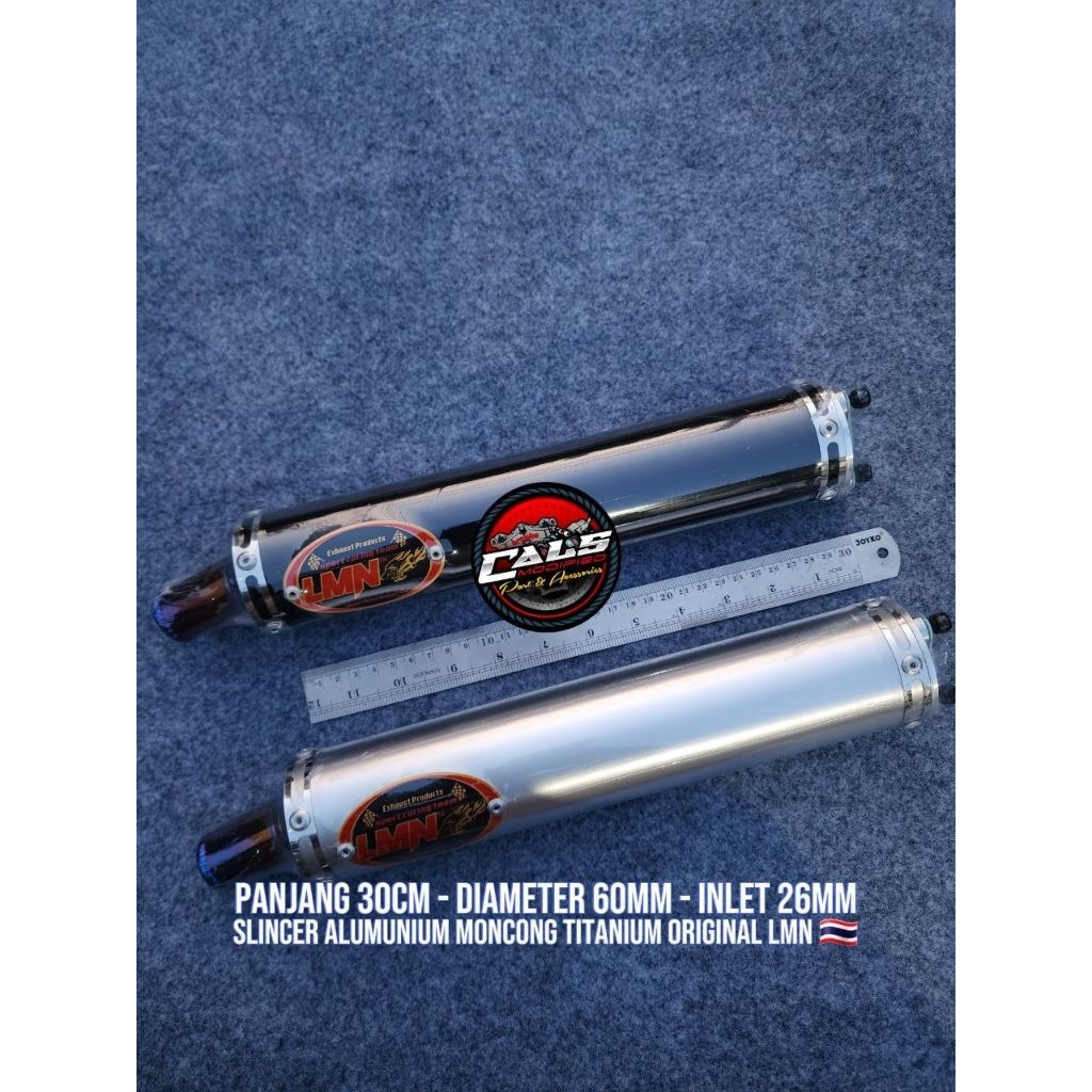 TERMURAH SLINCER LMN ALUMUNIUM MONCONG TITANIUM ORIGINAL LMN THAILAND
