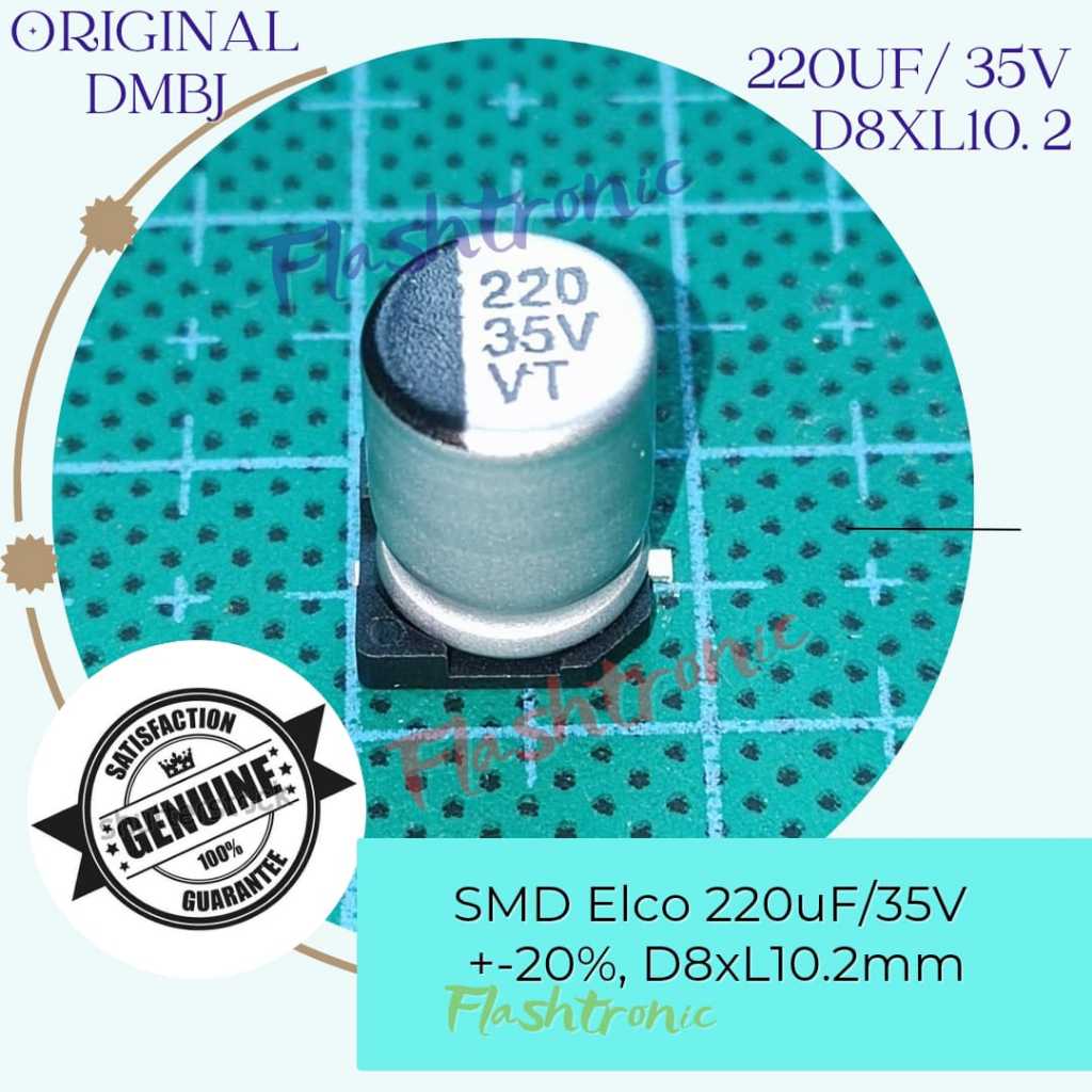 220UF 35V SMD Elco Ori DMBJ