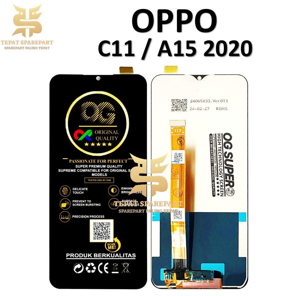 LCD TOUCHSCREEN OPPO  C11 / A15 2020 ORIGINAL 100%